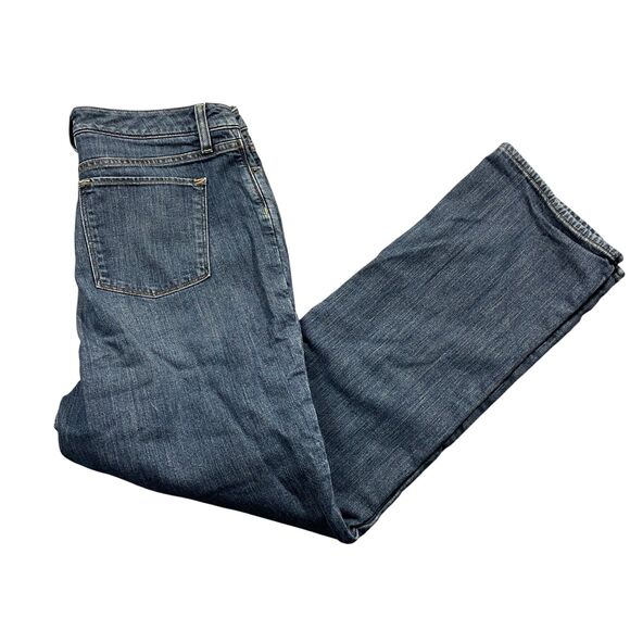 L.L. Bean 16 Reg. Classic Fit Flannel Lined Straight Leg Lined 100% Cotton Jeans - Picture 1 of 7